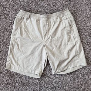 Birddogs Shorts Men's XXL Long Beige Lined Boomstick Performance Athleisure